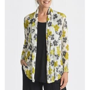 Comfy USA Floral Cardigan